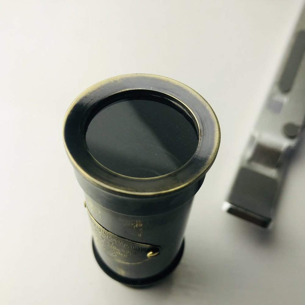 Urgent Sale,1915 Victorian marine Brass (Metal) telescope Best For Gifting - Picture 7 of 8